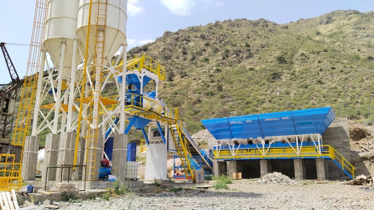 Promax Compact Concrete Batching Plant C120-TWN-LINE (120m3/h) - Concrete plant: picture 1 Promax Compact Concrete Batching Plant C120-TWN-LINE (120m3/h) - Concrete plant: picture 1