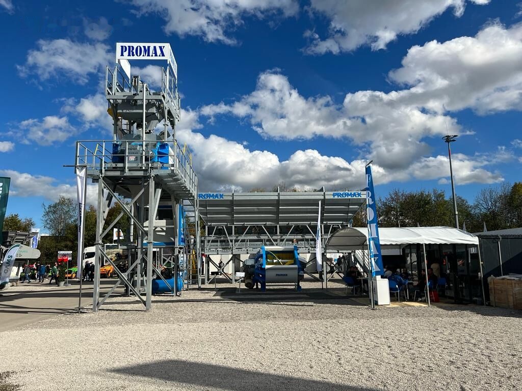 Promax GALVANIZED Compact Concrete Batching Plant C120-TWN-LINE (120m3/ - Cement silo: picture 4 Promax GALVANIZED Compact Concrete Batching Plant C120-TWN-LINE (120m3/ - Cement silo: picture 4