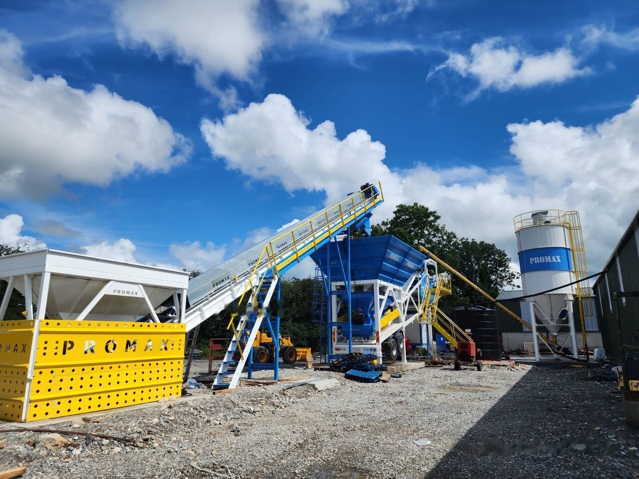 Promax Mobile Concrete Batching Plant PROMAX M60-PLNT (60m³/h) - Cement silo: picture 5 Promax Mobile Concrete Batching Plant PROMAX M60-PLNT (60m³/h) - Cement silo: picture 5