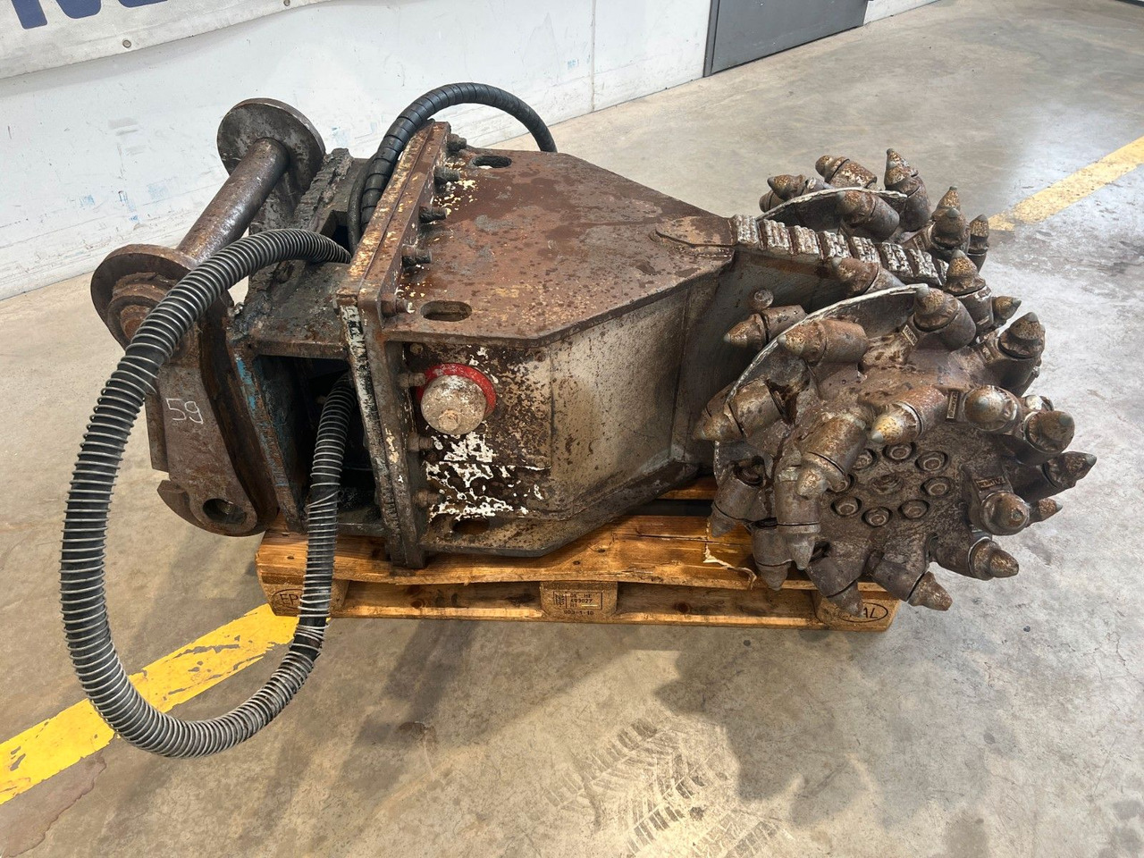 SIMEX TF 800 Felsfräse / Fräse / SW48 / 2007 - Attachment for Excavator: picture 4 SIMEX TF 800 Felsfräse / Fräse / SW48 / 2007 - Attachment for Excavator: picture 4