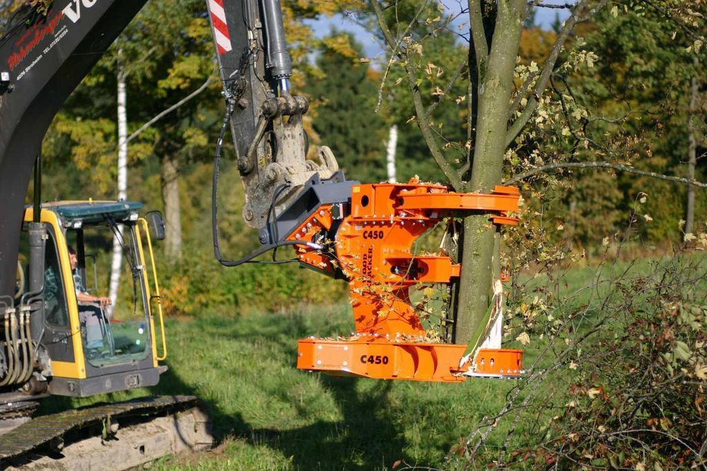 Westtech Woodcracker C450 Fällgreifer Baumschere Westtech Woodcracker C450 Fällgreifer Baumschere - Attachment for Forestry equipment: picture 1 Westtech Woodcracker C450 Fällgreifer Baumschere Westtech Woodcracker C450 Fällgreifer Baumschere - Attachment for Forestry equipment: picture 1