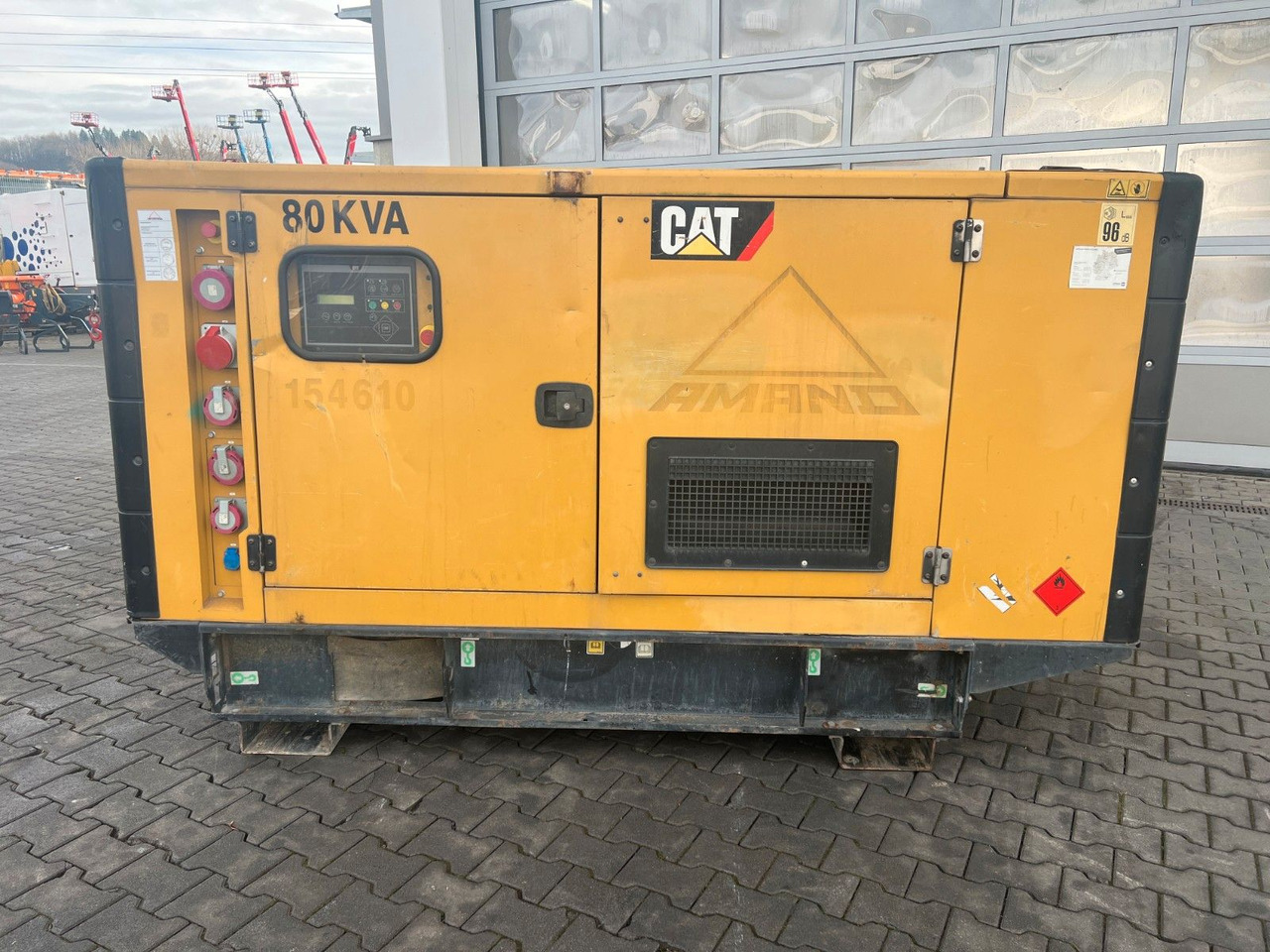 CAT DE88E3 / Stromerzeuger / 80KVA / 2015 / 14.180h - Generator set: picture 2 CAT DE88E3 / Stromerzeuger / 80KVA / 2015 / 14.180h - Generator set: picture 2