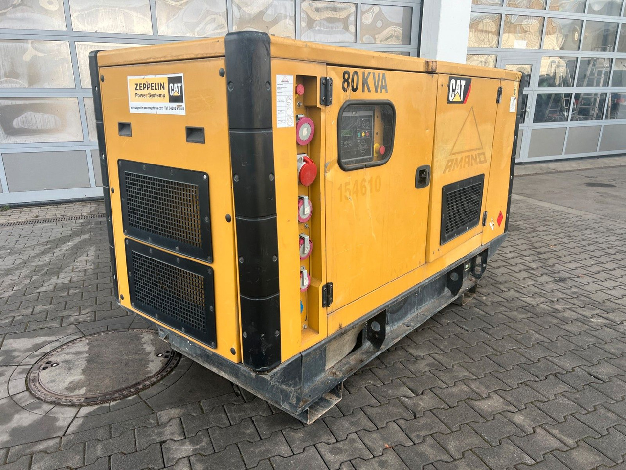 CAT DE88E3 / Stromerzeuger / 80KVA / 2015 / 14.180h - Generator set: picture 3 CAT DE88E3 / Stromerzeuger / 80KVA / 2015 / 14.180h - Generator set: picture 3
