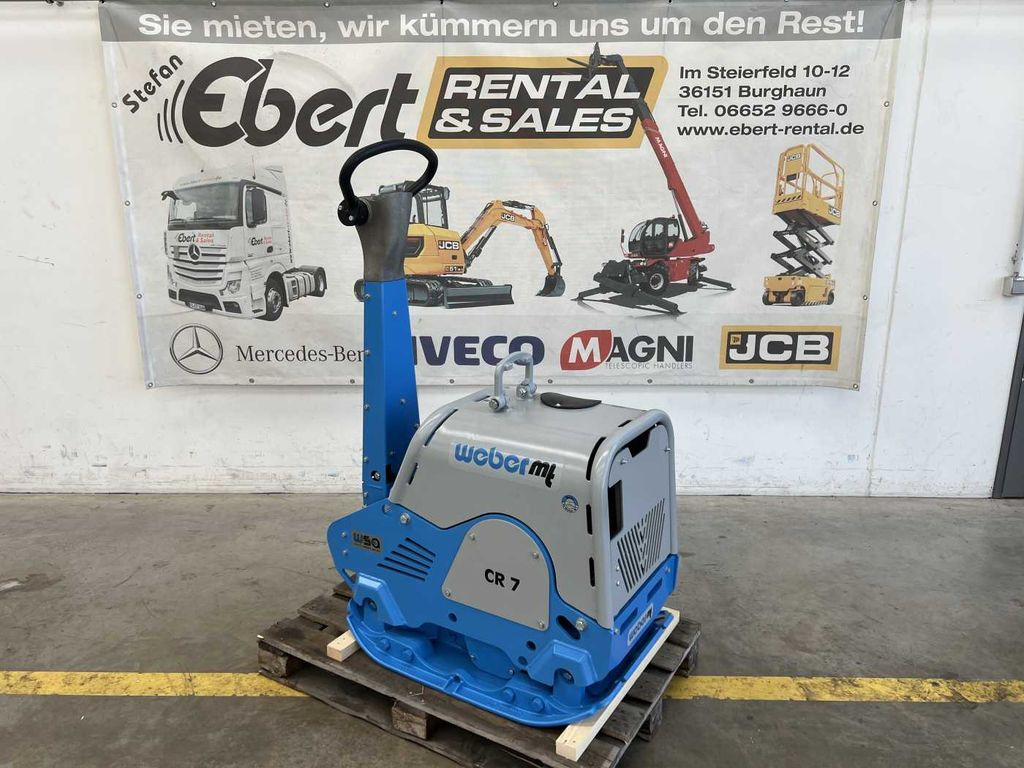 Weber CR 7 WSA Hatz-Diesel / 484 kg Rüttelplatte - Construction machinery: picture 1 Weber CR 7 WSA Hatz-Diesel / 484 kg Rüttelplatte - Construction machinery: picture 1