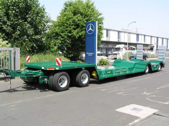 Ebert TL 40 ST Spezialtieflader - Low loader trailer: picture 1 Ebert TL 40 ST Spezialtieflader - Low loader trailer: picture 1
