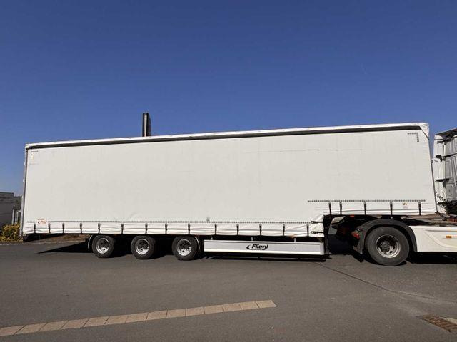 Fliegl SDS 350 Schiebeplane+Verdeck XL SAF 20.900Km - Curtainsider semi-trailer: picture 3 Fliegl SDS 350 Schiebeplane+Verdeck XL SAF 20.900Km - Curtainsider semi-trailer: picture 3