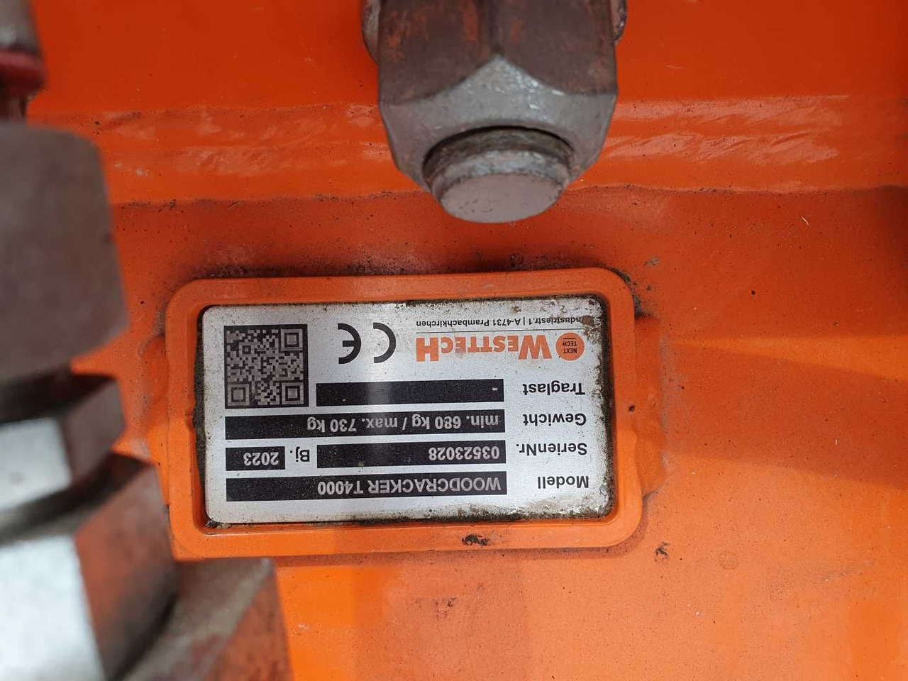 Westtech Woodcracker T4000 / CS510 / MS21 / DEMO leasing Westtech Woodcracker T4000 / CS510 / MS21 / DEMO: picture 12