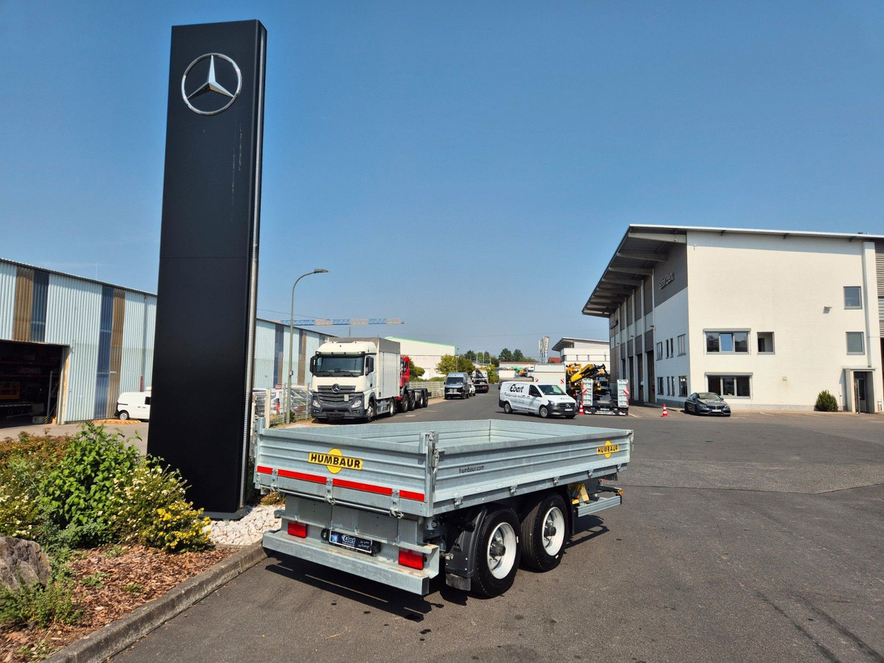 Humbaur HTK 754020 Dreiseitenkipper vollverzinkt - Tipper trailer: picture 1 Humbaur HTK 754020 Dreiseitenkipper vollverzinkt - Tipper trailer: picture 1