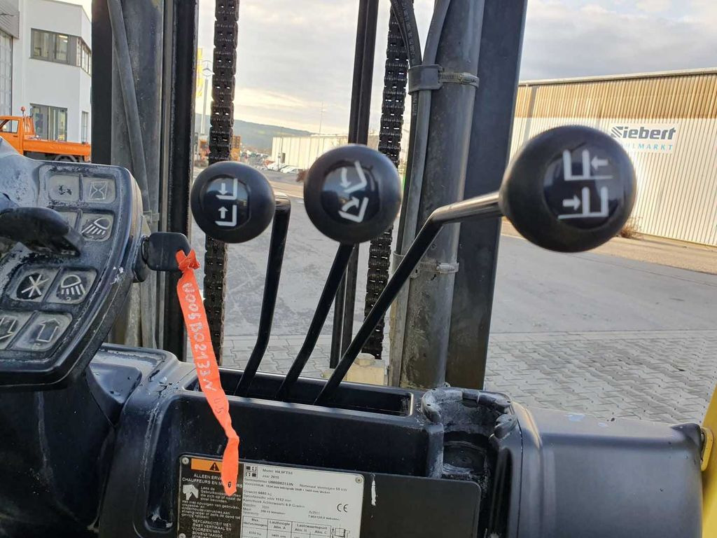 Diesel forklift Hyster H4.5 FT S5 / Duplex: 3.40m / nur 3.366h! / SS Hyster H4.5 FT S5 / Duplex: 3.40m / nur 3.366h! / SS: picture 12