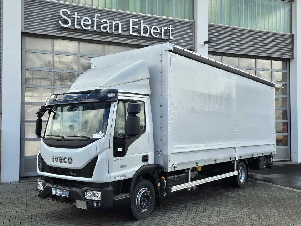Iveco Eurocargo 120-250/P Curtainsider+LBW Spoiler AHK - Curtainsider truck: picture 1 Iveco Eurocargo 120-250/P Curtainsider+LBW Spoiler AHK - Curtainsider truck: picture 1