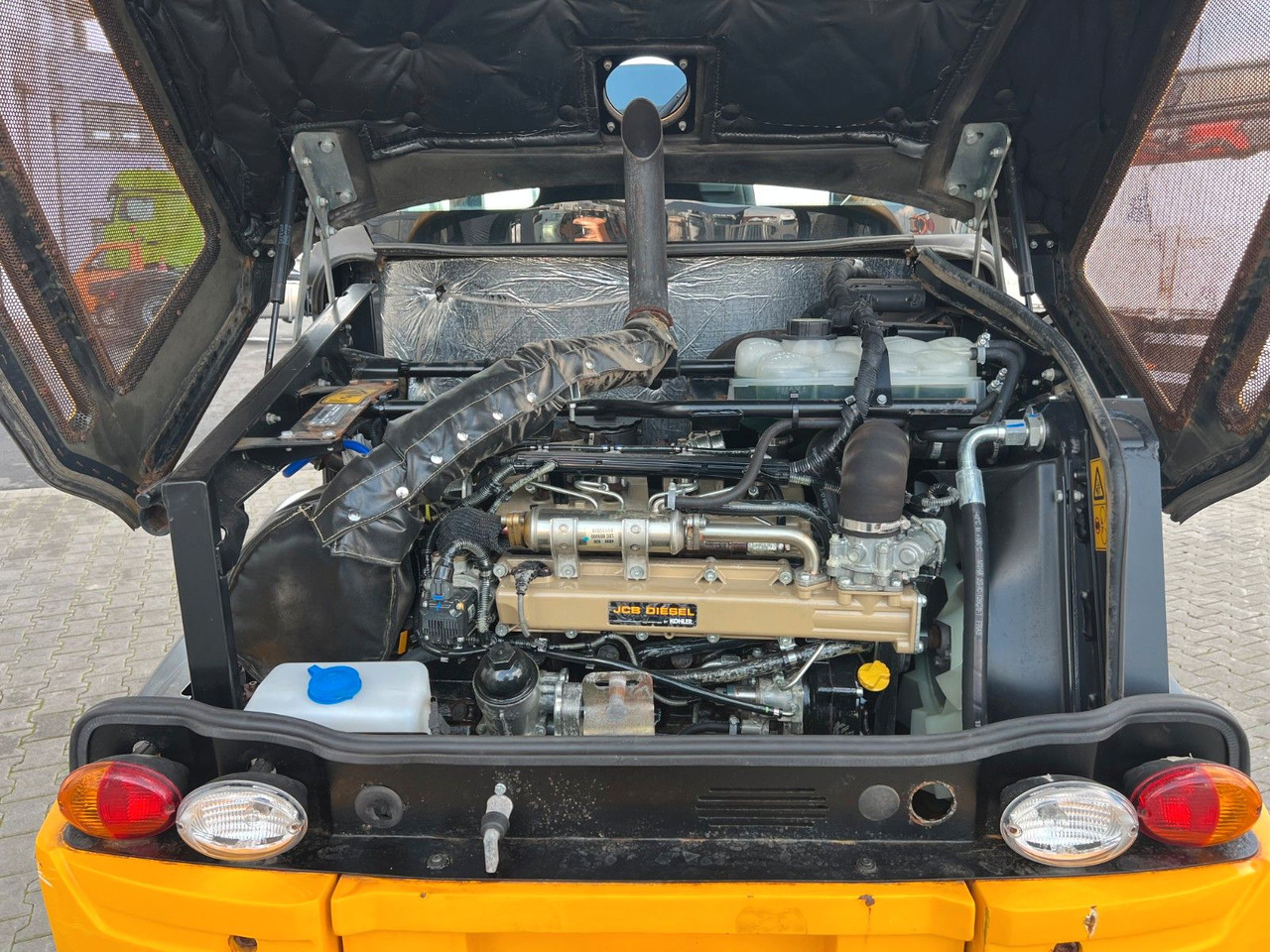 JCB 407 SV / nur 268h! / Klappschaufel & Gabel leasing JCB 407 SV / nur 268h! / Klappschaufel & Gabel: picture 13