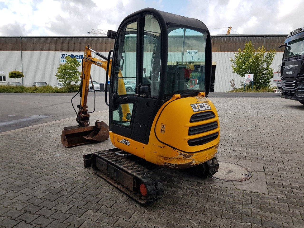 JCB 8018 / 3.420h / hydrl. Grabenräumer / Tieflöffel - Mini excavator: picture 5 JCB 8018 / 3.420h / hydrl. Grabenräumer / Tieflöffel - Mini excavator: picture 5
