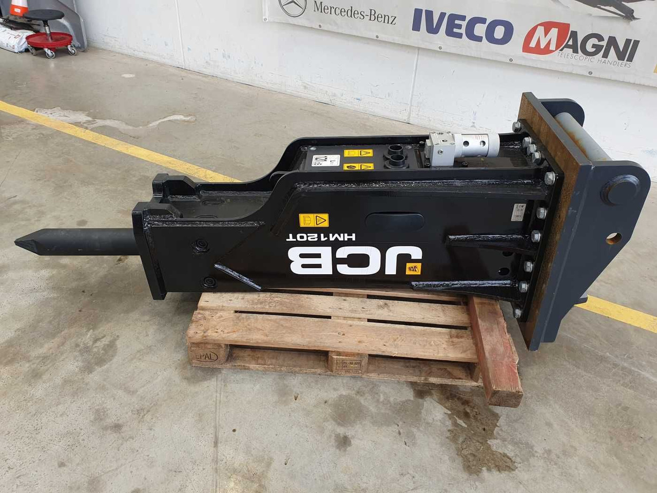 Hydraulic hammer for Construction machinery JCB HM120T / Hydraulikhammer / MS21 / 12-18 to: picture 10 Hydraulic hammer for Construction machinery JCB HM120T / Hydraulikhammer / MS21 / 12-18 to: picture 10