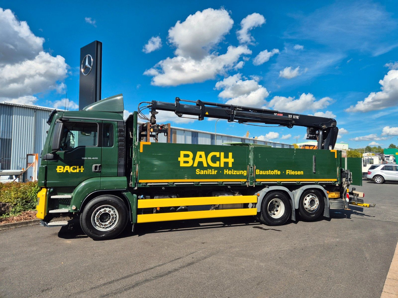 MAN TGS 26.420 6x2-4 LL Hiab 177K PRO 2 Stück - Dropside/ Flatbed truck: picture 4 MAN TGS 26.420 6x2-4 LL Hiab 177K PRO 2 Stück - Dropside/ Flatbed truck: picture 4