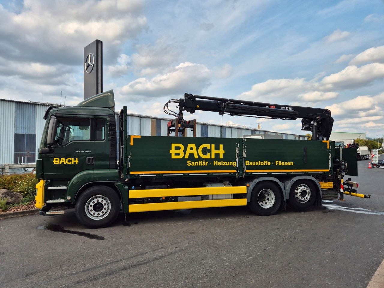 MAN TGS 26.420 6x2-4 LL Hiab 177K PRO 2 Stück - Dropside/ Flatbed truck, Crane truck: picture 5 MAN TGS 26.420 6x2-4 LL Hiab 177K PRO 2 Stück - Dropside/ Flatbed truck, Crane truck: picture 5