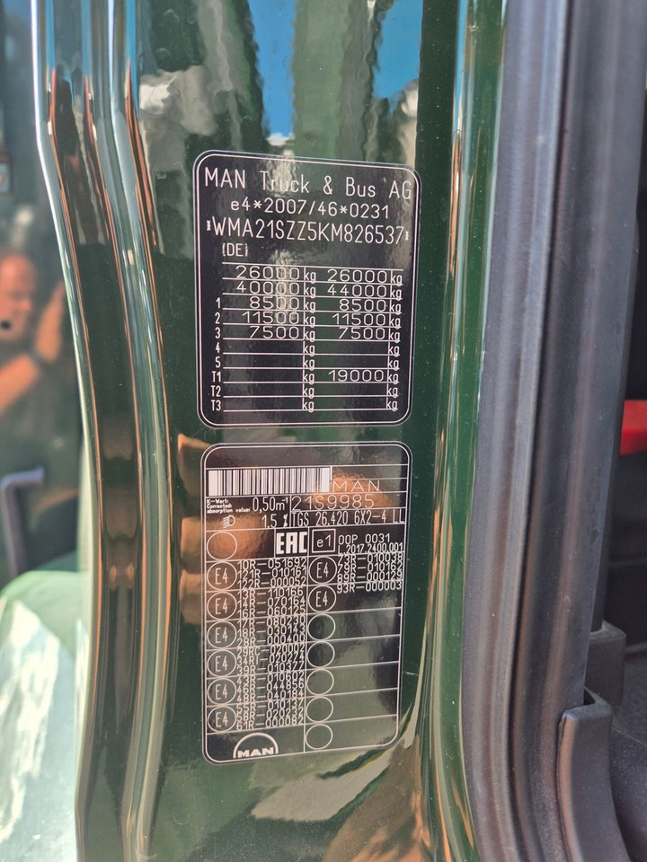 Crane truck MAN TGS 26.420 6x2-4 LL Hiab 177K PRO 2 Stück: picture 27 Crane truck MAN TGS 26.420 6x2-4 LL Hiab 177K PRO 2 Stück: picture 27