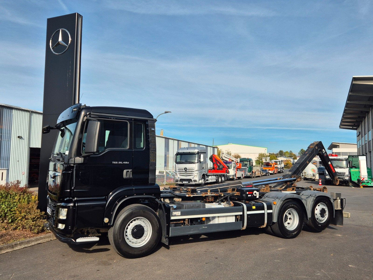 MAN TGS 26.480 6x4H-4 BL HIAB Multilift XR21S59 - Hook lift truck: picture 3 MAN TGS 26.480 6x4H-4 BL HIAB Multilift XR21S59 - Hook lift truck: picture 3
