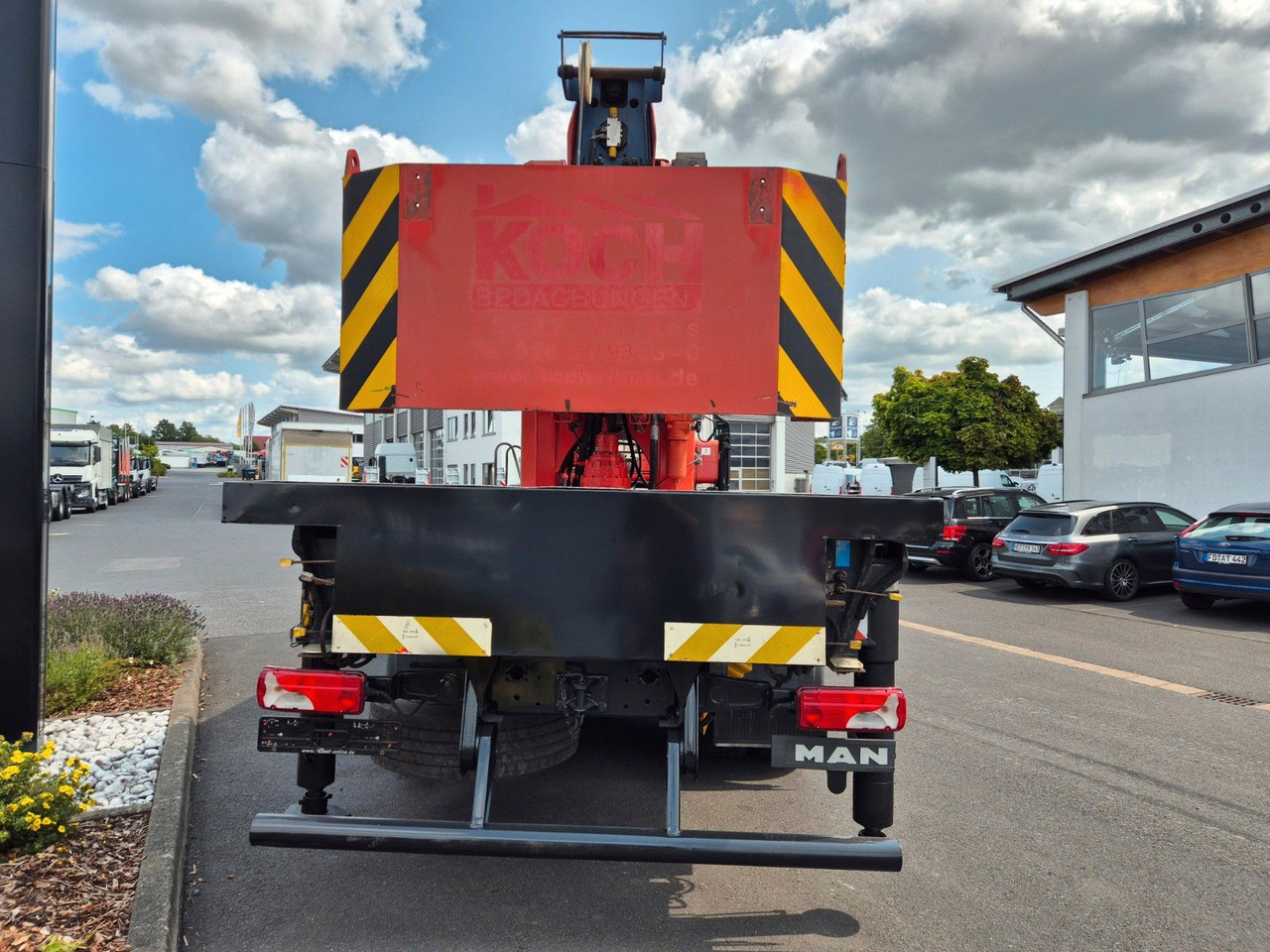 Crane truck MAN TGS 35.360 8x4 BB Gormach 91000 TECH Funk: picture 7