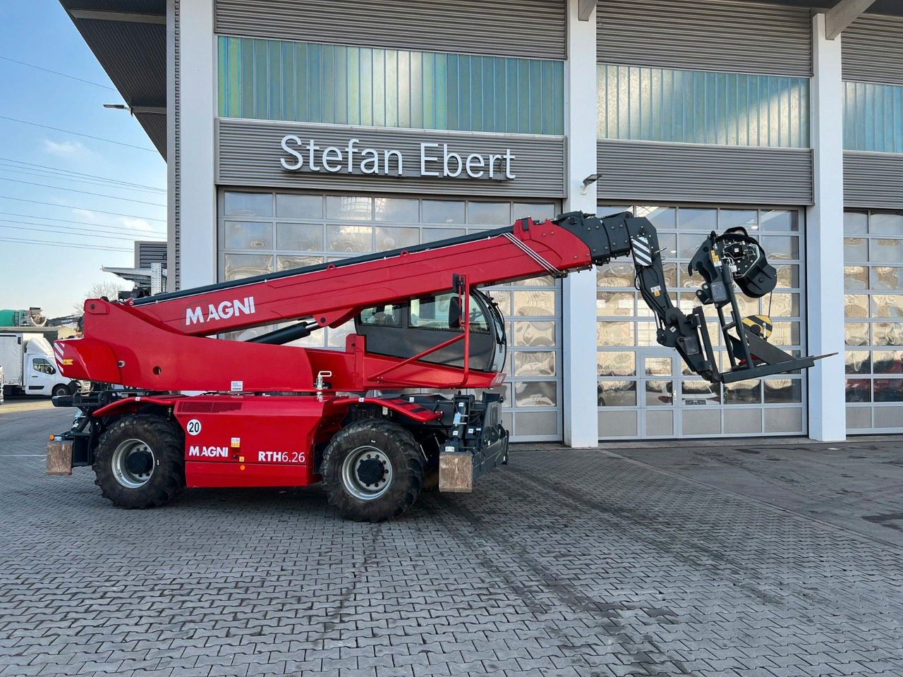 Magni RTH 6.26 / nur 849h ! / Gabel / 6 t Winde - Telescopic handler: picture 1 Magni RTH 6.26 / nur 849h ! / Gabel / 6 t Winde - Telescopic handler: picture 1