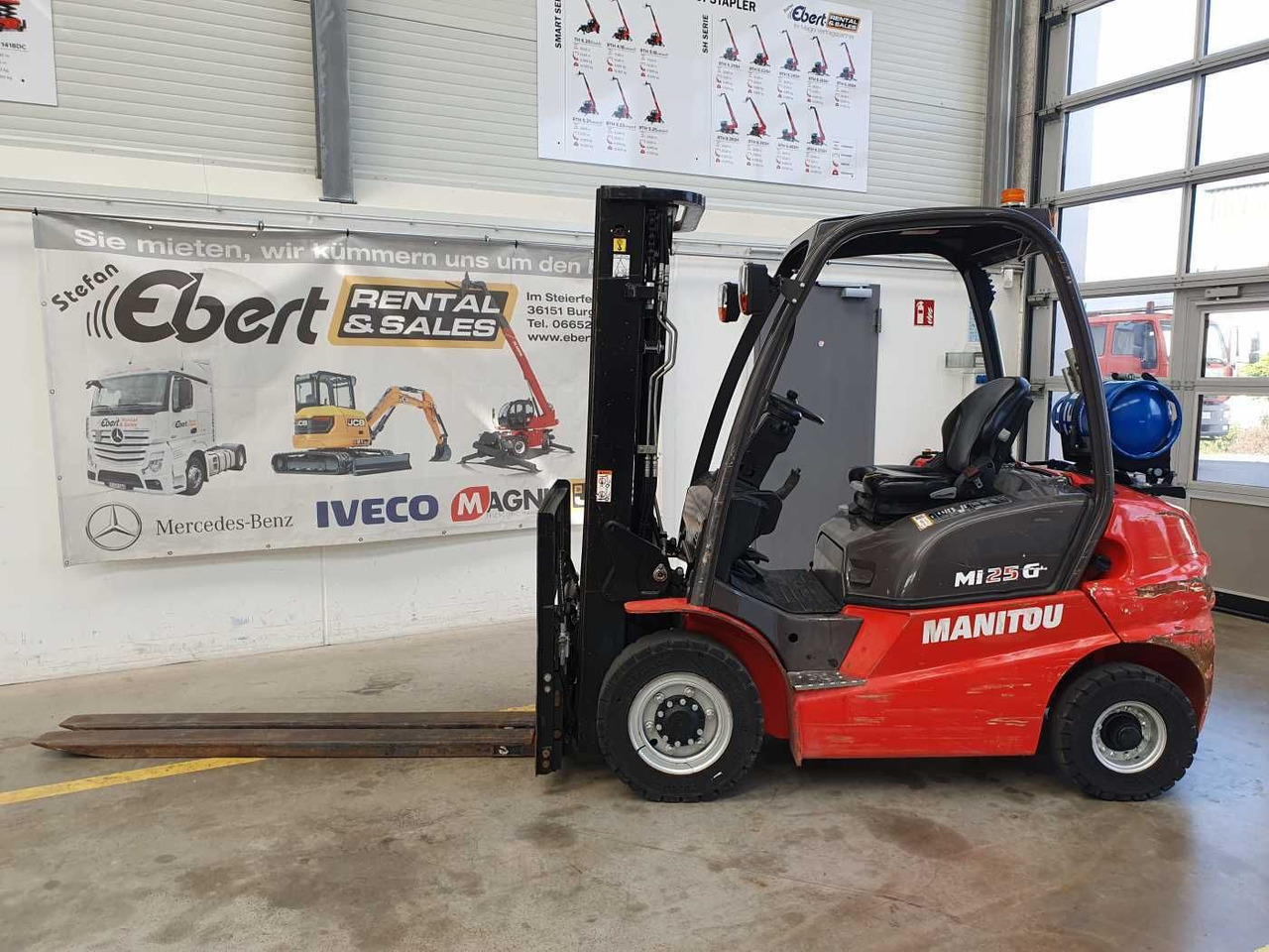 Manitou MI 25 G / Triplex: 4.70m / nur 1.976h! / SS - Forklift: picture 1 Manitou MI 25 G / Triplex: 4.70m / nur 1.976h! / SS - Forklift: picture 1