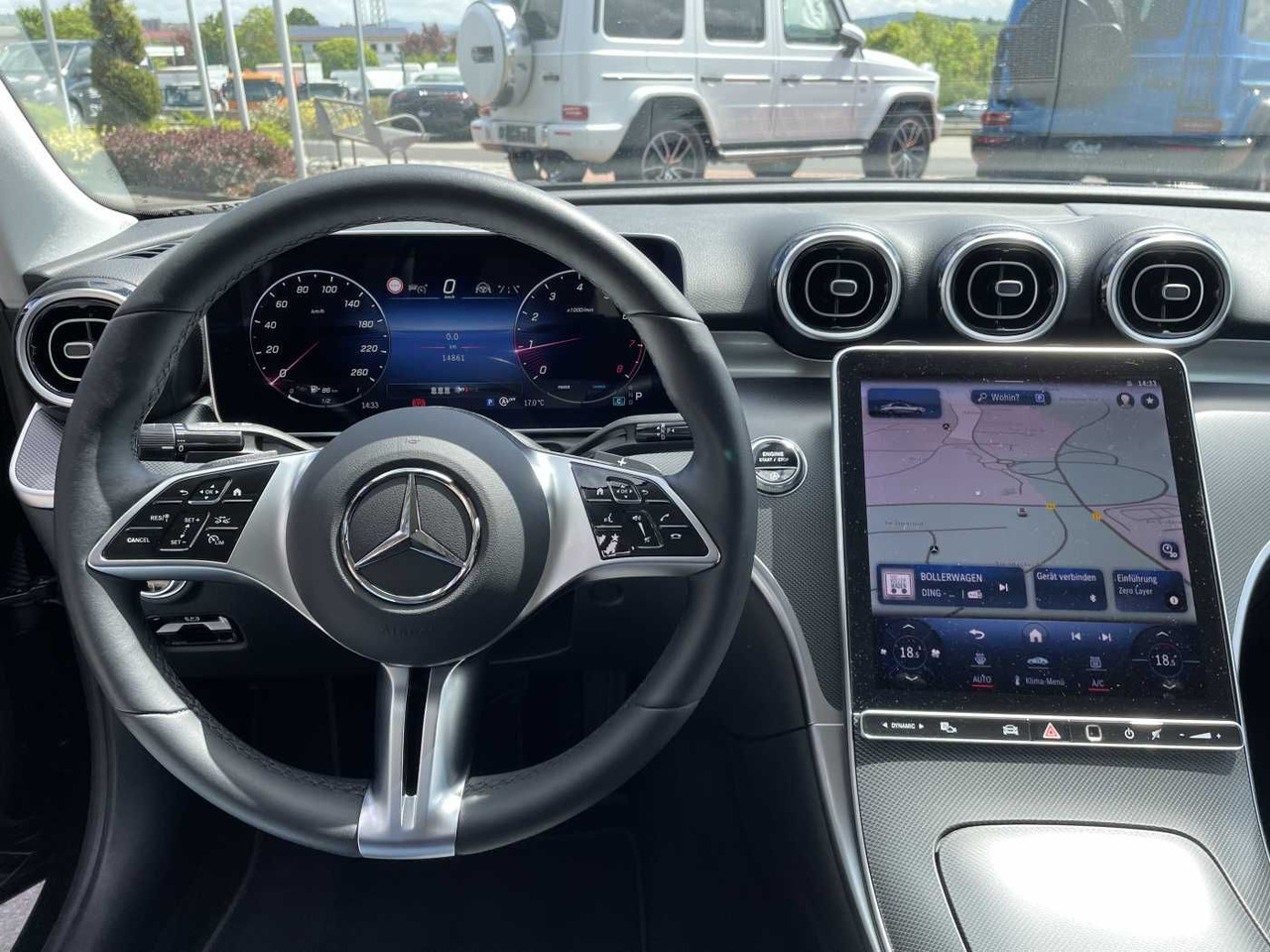 Sedan Mercedes-Benz C 180 9G Avantgarde Memory+Distr+ 360°+Keyless+L: picture 10