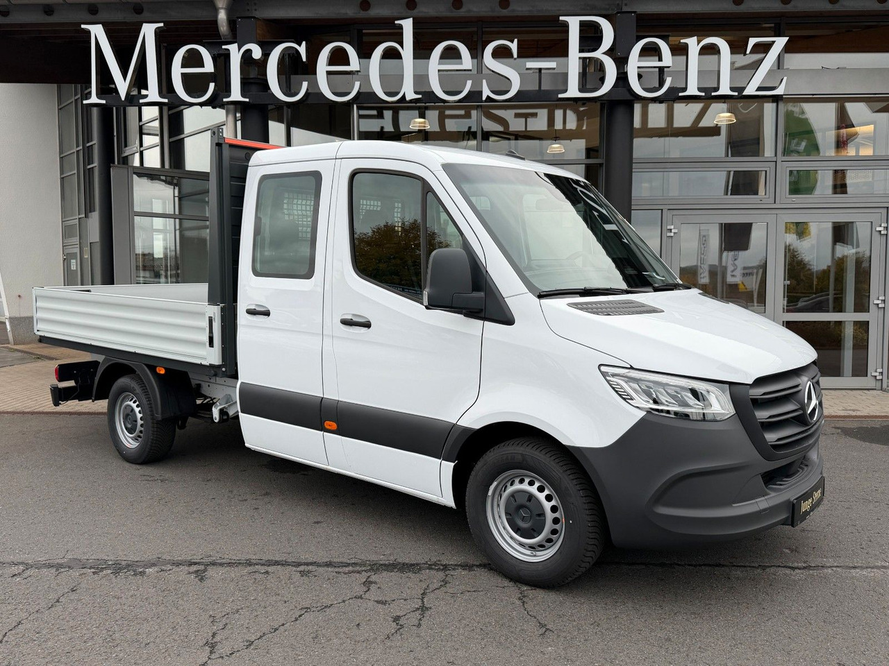 Mercedes-Benz Sprinter 319 CDI 3665 DoKa AHK Klima LED - Curtain side van, Combi van: picture 1 Mercedes-Benz Sprinter 319 CDI 3665 DoKa AHK Klima LED - Curtain side van, Combi van: picture 1