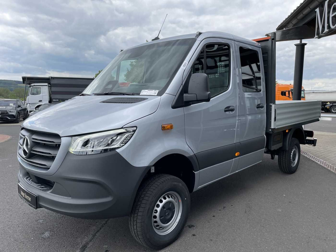 Mercedes-Benz Sprinter 319 CDI 4x4 DoKa Klima Stdheiz AHK LED - Open body delivery van: picture 3 Mercedes-Benz Sprinter 319 CDI 4x4 DoKa Klima Stdheiz AHK LED - Open body delivery van: picture 3