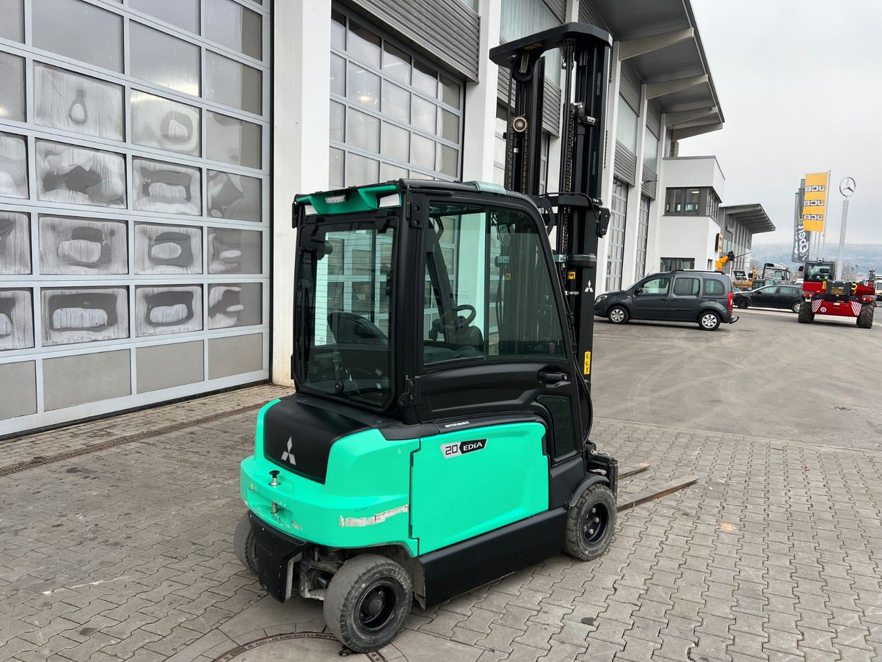 Mitsubishi FB20AN / nur 609h! / 7m Hubhöhe !! - Electric forklift: picture 4 Mitsubishi FB20AN / nur 609h! / 7m Hubhöhe !! - Electric forklift: picture 4