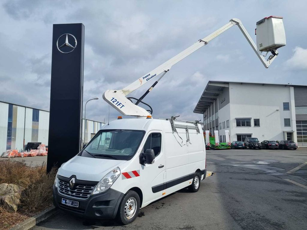 Renault Master 2.3 dCi / France Elevateur 121FT, 12m Renault Master 2.3 dCi / France Elevateur 121FT, 12m - Truck mounted aerial platform, Commercial vehicle: picture 1 Renault Master 2.3 dCi / France Elevateur 121FT, 12m Renault Master 2.3 dCi / France Elevateur 121FT, 12m - Truck mounted aerial platform, Commercial vehicle: picture 1