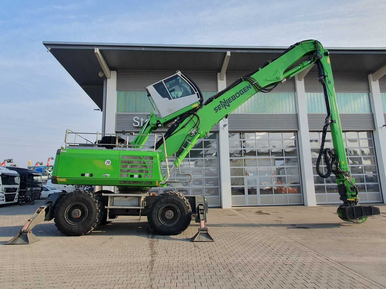 Sennebogen 728 / inkl. Albach Greifersäge & SW / nur 2.016h - Waste/ Industry handler: picture 2 Sennebogen 728 / inkl. Albach Greifersäge & SW / nur 2.016h - Waste/ Industry handler: picture 2