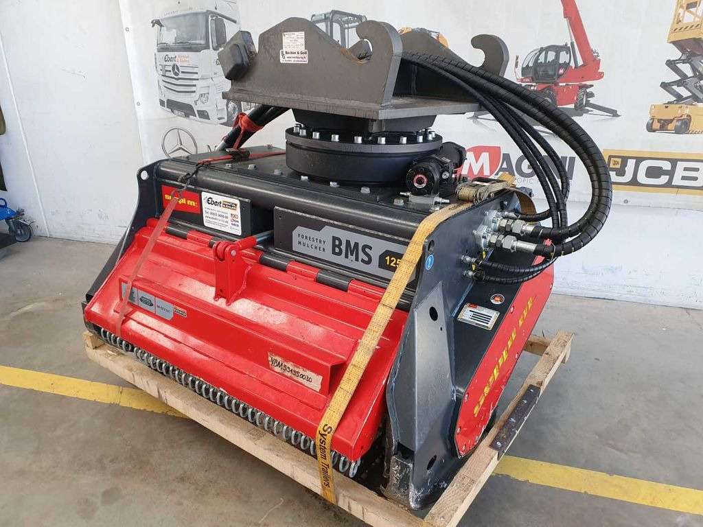 Seppi M. BMS 125 Forstmulcher / Drehmotor / DEMO - Forestry mulcher: picture 3 Seppi M. BMS 125 Forstmulcher / Drehmotor / DEMO - Forestry mulcher: picture 3