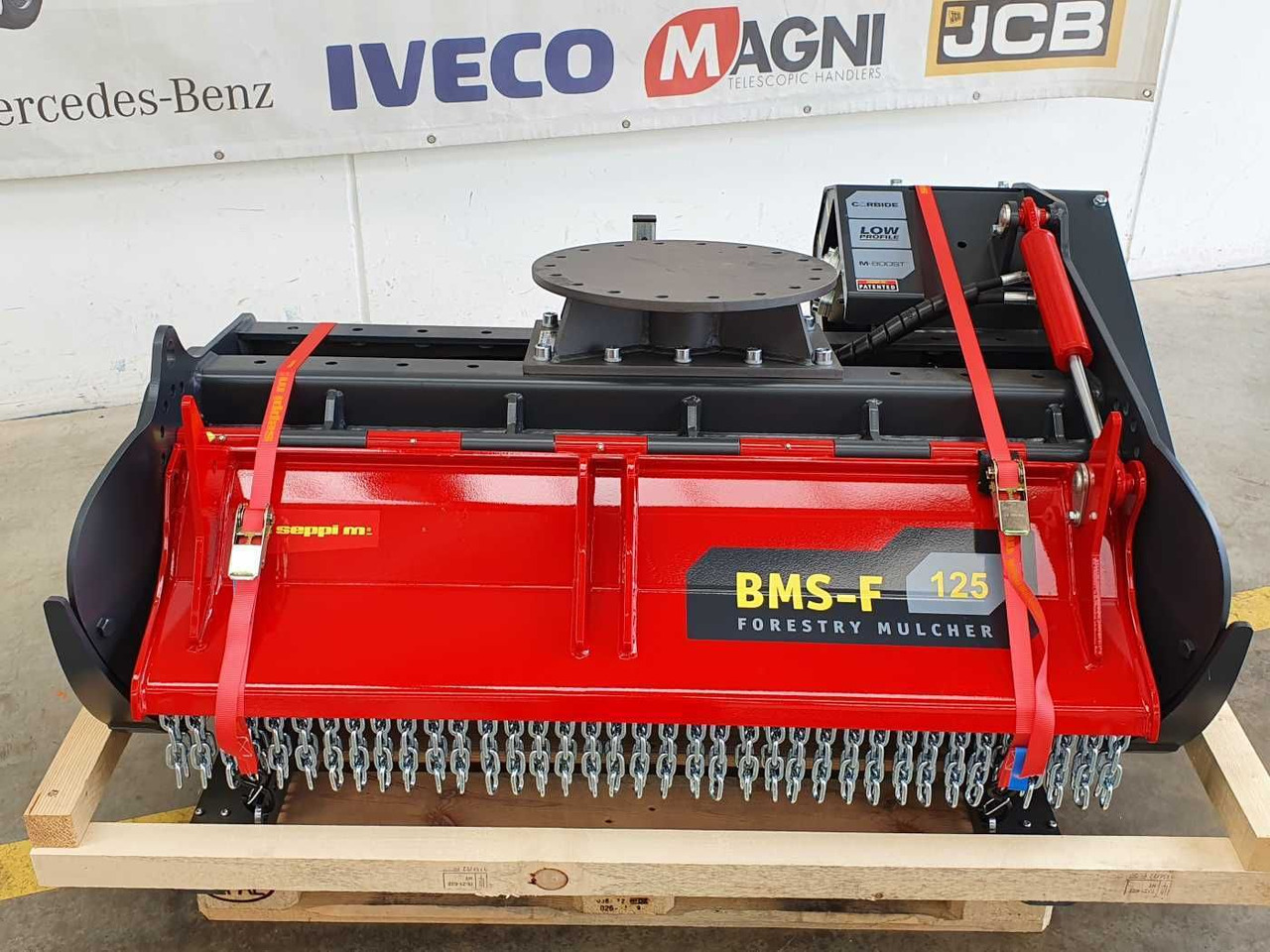 Seppi M. BMS-F 125 Forstmulcher / NEU / lagernd - Forestry mulcher: picture 2 Seppi M. BMS-F 125 Forstmulcher / NEU / lagernd - Forestry mulcher: picture 2