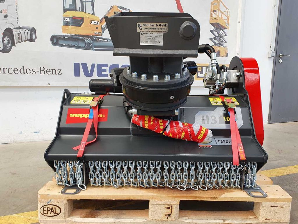 New Forestry mulcher Seppi M. H3 105 /2-5to Mulcher Drehkranz lagernd: picture 7