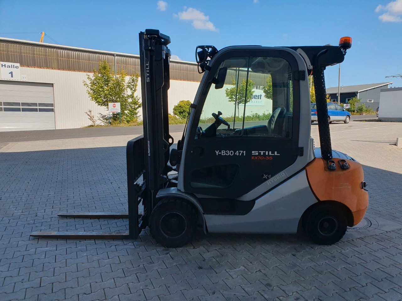Diesel forklift Still RX70-35 / Triplex: 4.80m / nur 2.004h! / Klima: picture 8