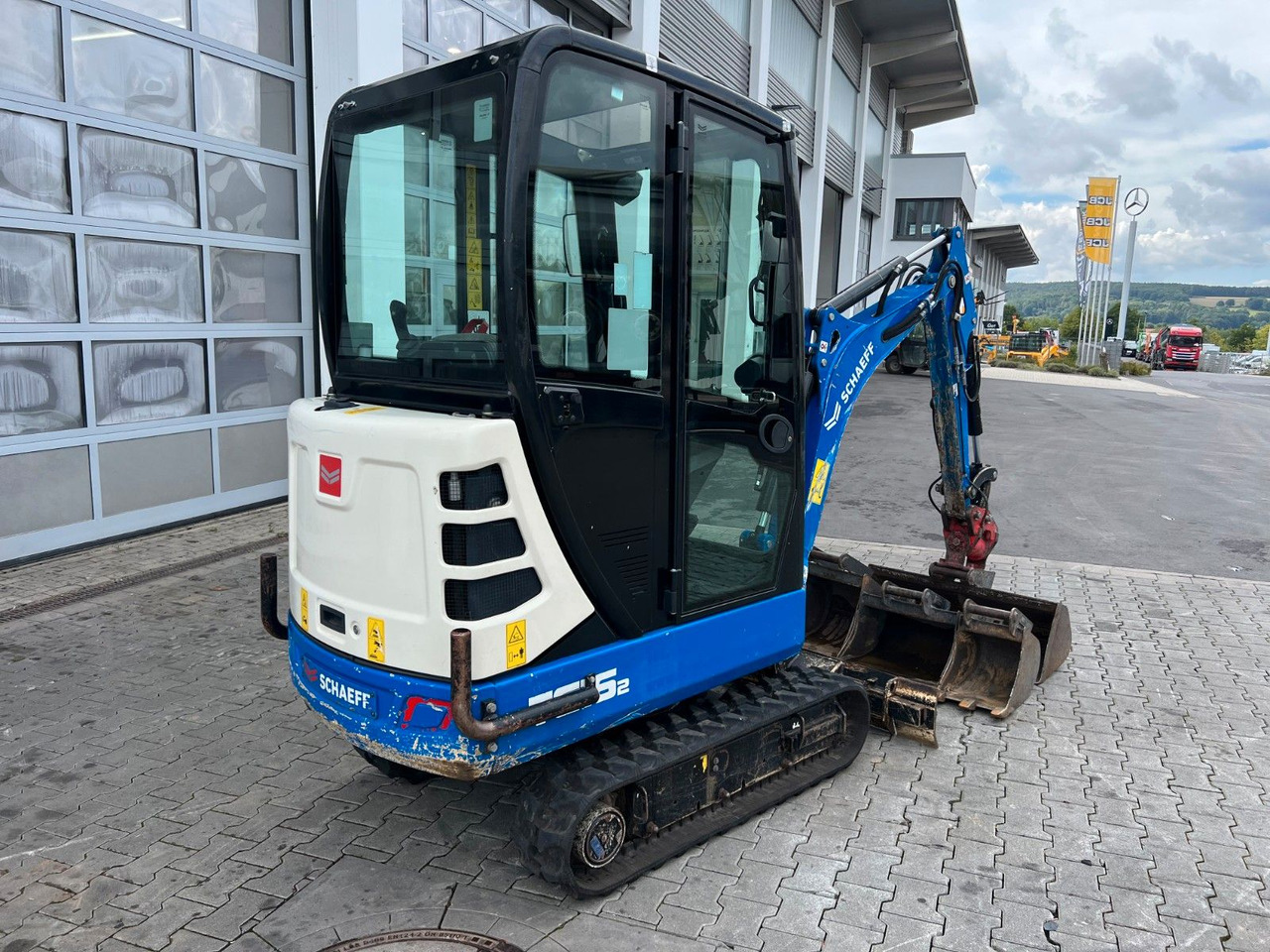 Terex TC16 / 2017 / 1.769h / Löffelpaket / Powertilt - Mini excavator: picture 4 Terex TC16 / 2017 / 1.769h / Löffelpaket / Powertilt - Mini excavator: picture 4