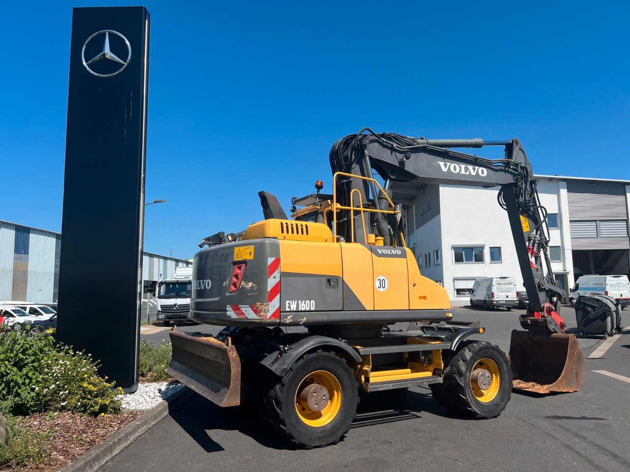 Wheel excavator Volvo EW160D / 2014 / 1xTieflöffel / Forstschutzgitter: picture 6