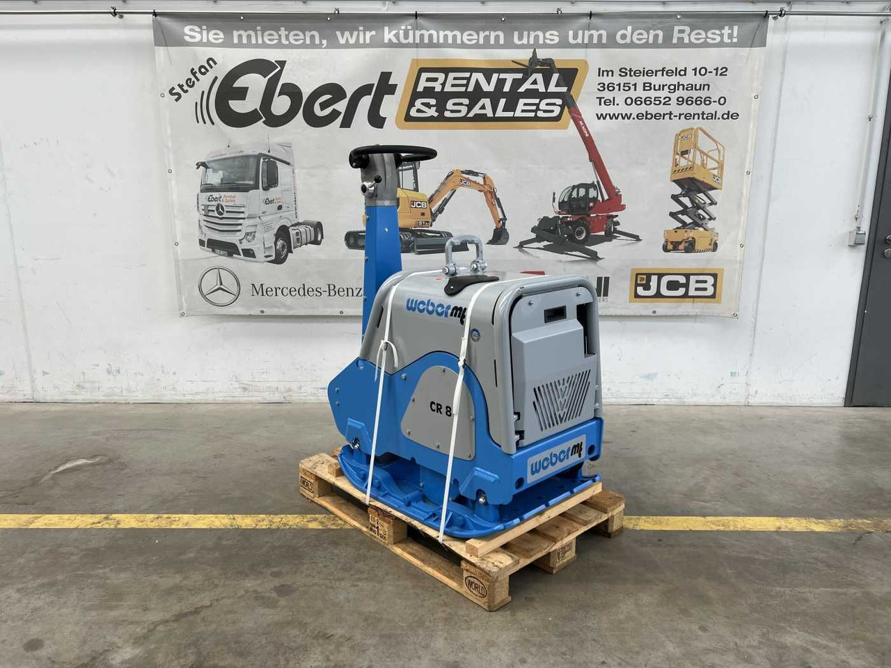 Weber CR 8 MDM Hatz-Diesel / 601kg / DEMO / 2022 - Vibratory plate: picture 1 Weber CR 8 MDM Hatz-Diesel / 601kg / DEMO / 2022 - Vibratory plate: picture 1