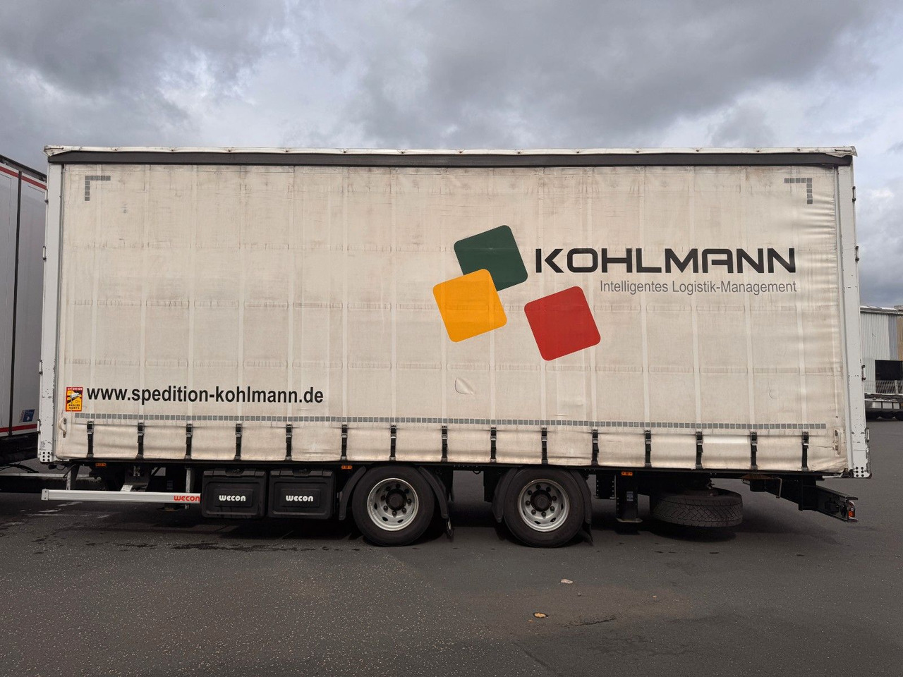 Wecon APZ 218 - Curtainsider trailer: picture 4 Wecon APZ 218 - Curtainsider trailer: picture 4