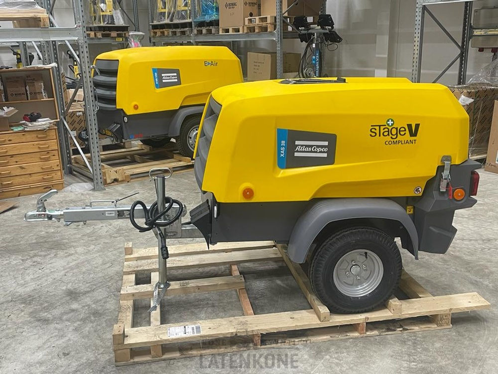 Atlas Copco XAS 38 StV Vaunukompressori UUSI - Air compressor: picture 3 Atlas Copco XAS 38 StV Vaunukompressori UUSI - Air compressor: picture 3