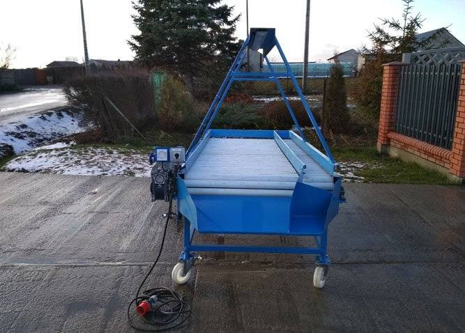 Macius S-250 roller selection table - Post-harvest equipment: picture 5 Macius S-250 roller selection table - Post-harvest equipment: picture 5