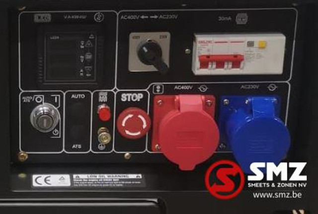 Hyundai Stroomgroep Hyundai HDG88 8KVA 14HP - Construction machinery: picture 4 Hyundai Stroomgroep Hyundai HDG88 8KVA 14HP - Construction machinery: picture 4