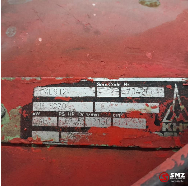 Deutz Occ Motor Deutz F4L912 - Engine for Truck: picture 5 Deutz Occ Motor Deutz F4L912 - Engine for Truck: picture 5