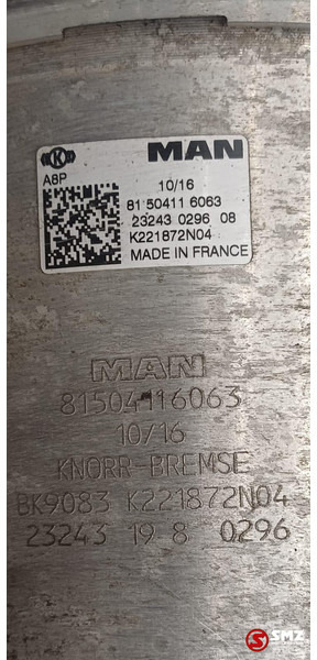 MAN Occ remklauw + wielnaaf + remcilinder links MAN - Brake caliper for Truck: picture 5 MAN Occ remklauw + wielnaaf + remcilinder links MAN - Brake caliper for Truck: picture 5