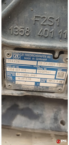 MAN Occ versnellingsbak 12TX2620TD MAN - Gearbox for Truck: picture 5 MAN Occ versnellingsbak 12TX2620TD MAN - Gearbox for Truck: picture 5