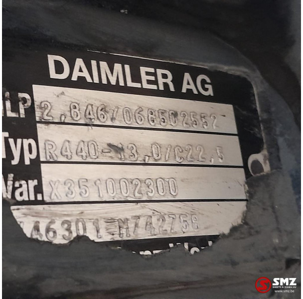 Mercedes-Benz Occ differentiëel R440-13,0/C22,5 i=2,846 Mercedes - Differential gear for Truck: picture 5 Mercedes-Benz Occ differentiëel R440-13,0/C22,5 i=2,846 Mercedes - Differential gear for Truck: picture 5