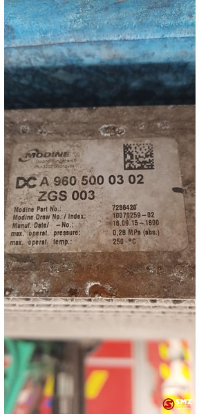 Mercedes-Benz Occ intercooler OM470LA Mercedes - Intercooler for Truck: picture 4 Mercedes-Benz Occ intercooler OM470LA Mercedes - Intercooler for Truck: picture 4