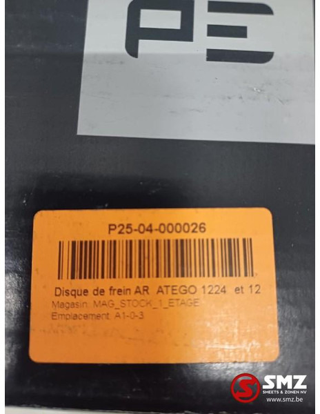 Mercedes-Benz Remschijf Mercedes - Brake disc for Truck: picture 4 Mercedes-Benz Remschijf Mercedes - Brake disc for Truck: picture 4