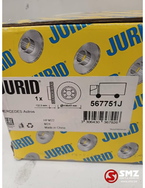 Mercedes-Benz Remschijf Mercedes - Brake disc for Truck: picture 4 Mercedes-Benz Remschijf Mercedes - Brake disc for Truck: picture 4