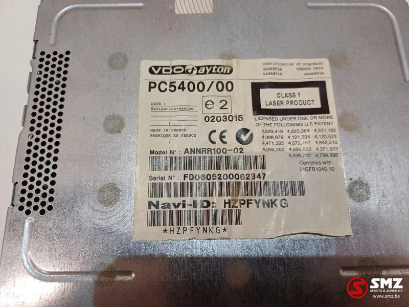 VDO Occ navigatiesysteem VDO Dayton PC5400 - Electrical system for Truck: picture 5 VDO Occ navigatiesysteem VDO Dayton PC5400 - Electrical system for Truck: picture 5