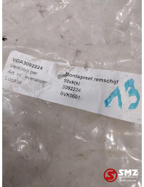 Volvo Remschijf accessoire kit volvo 3092224 - Brake disc for Truck: picture 2 Volvo Remschijf accessoire kit volvo 3092224 - Brake disc for Truck: picture 2